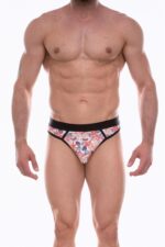 Deluxerie Mens Thong Demi