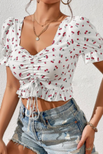 Deluxerie Crop Top Sheirys