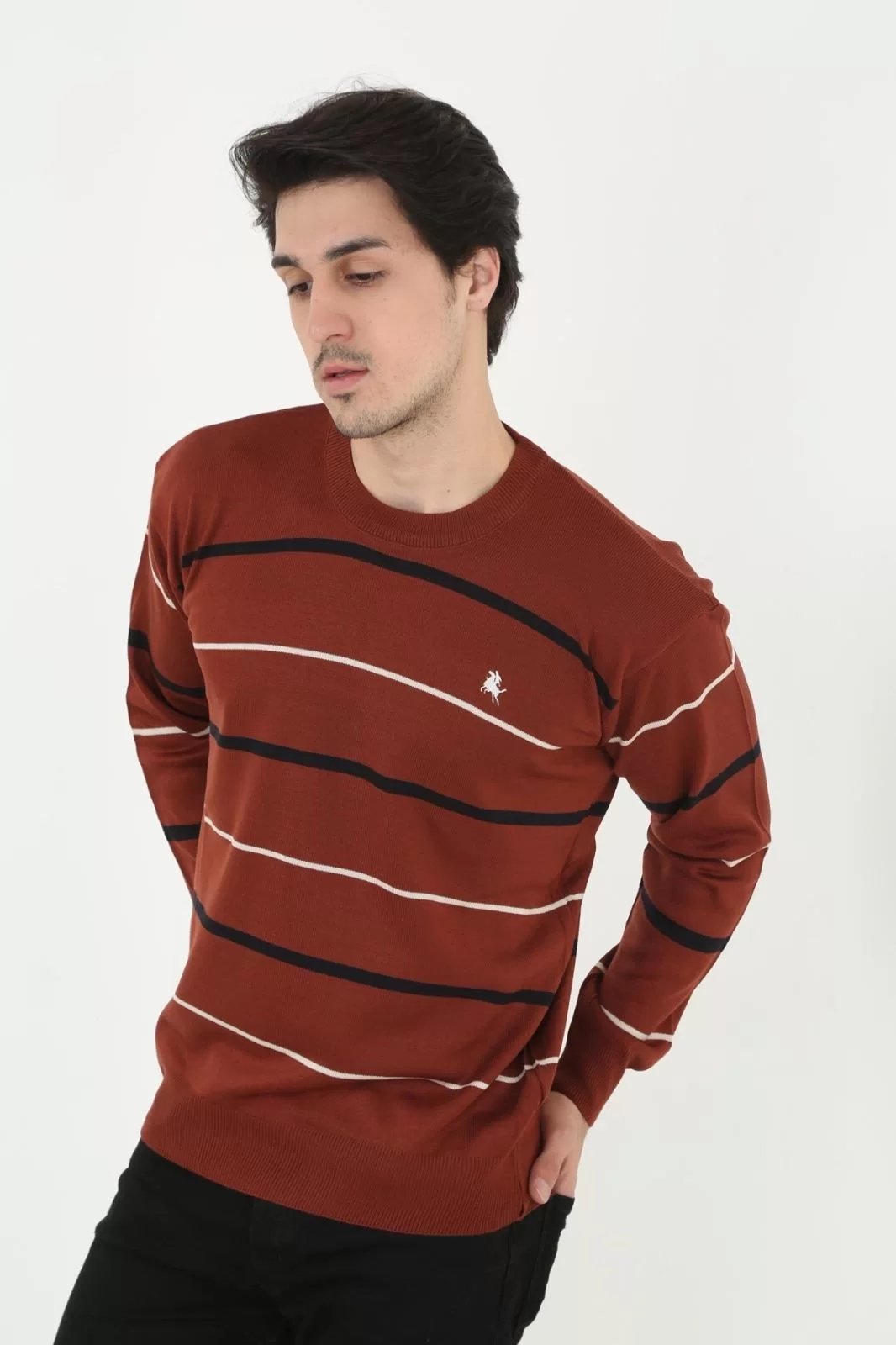 Deluxerie Knitted Sweater MF-Cristen