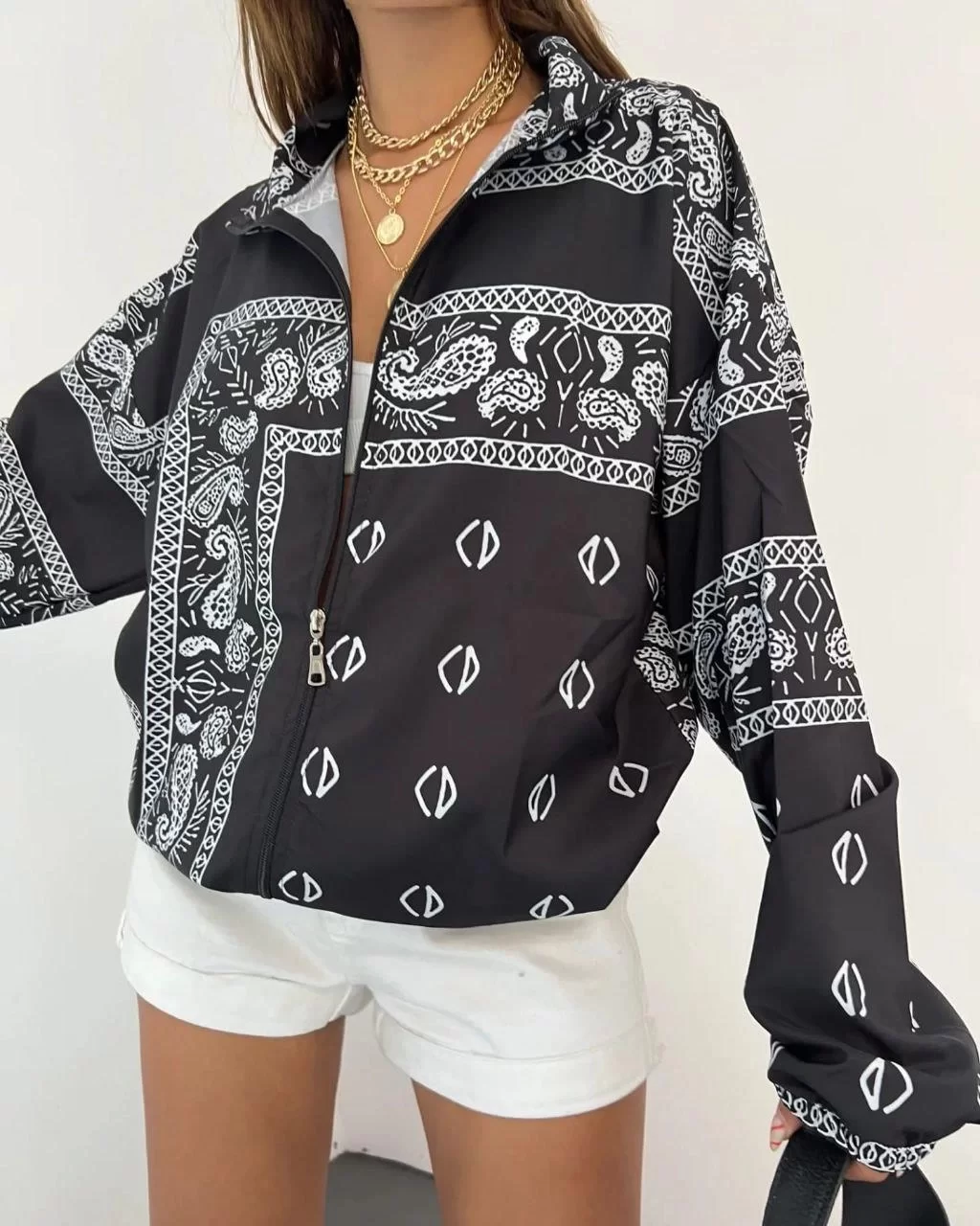 Deluxerie Windbreaker Jacket MF-Kalyani