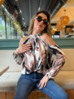 Deluxerie Blouse MF-Gardenia