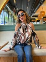 Deluxerie Blouse MF-Gardenia