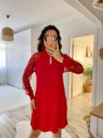 Deluxerie Dress MF-Garnette