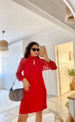 Deluxerie Dress MF-Garnette
