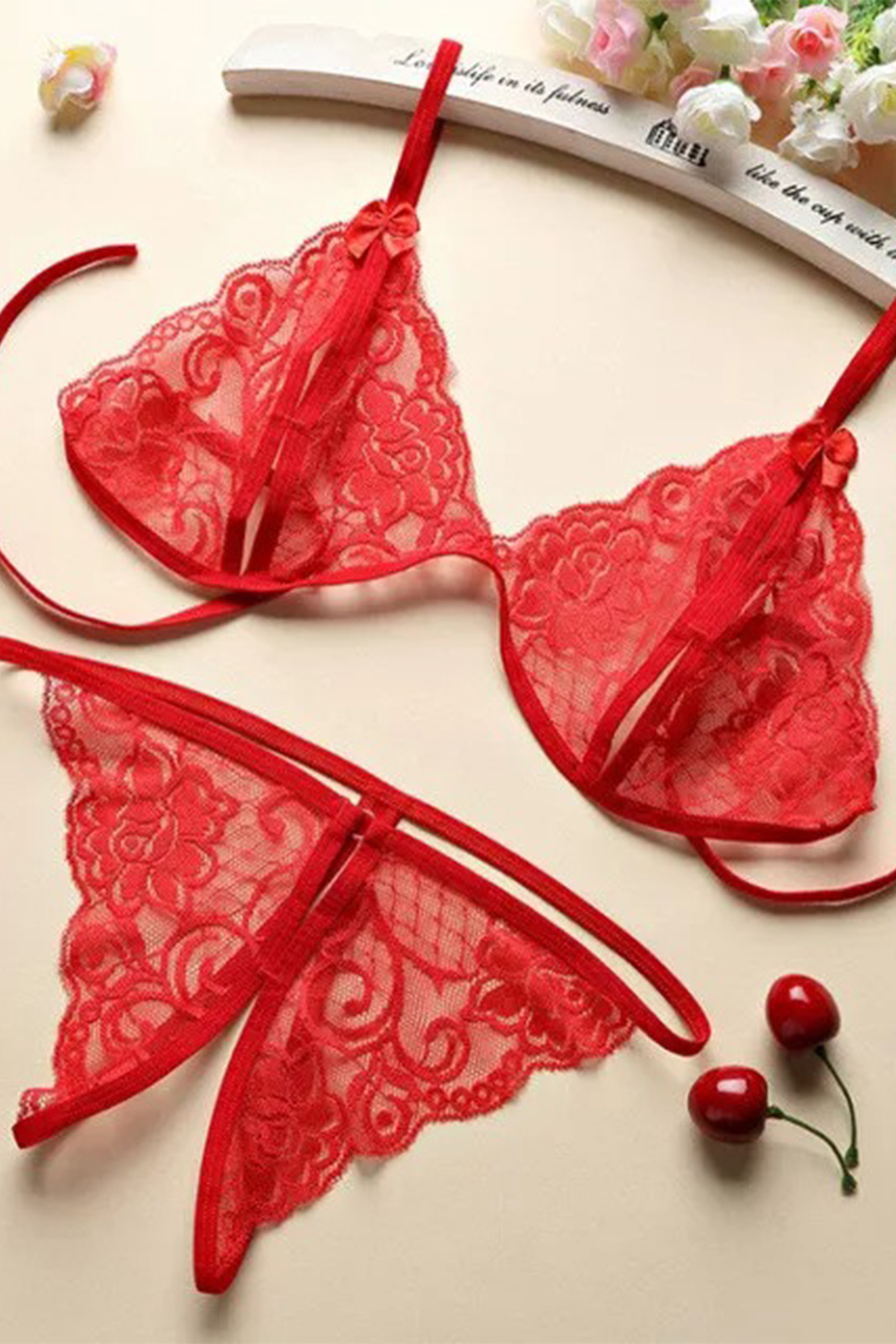 Deluxerie Sexy Bra Set Yaretzi