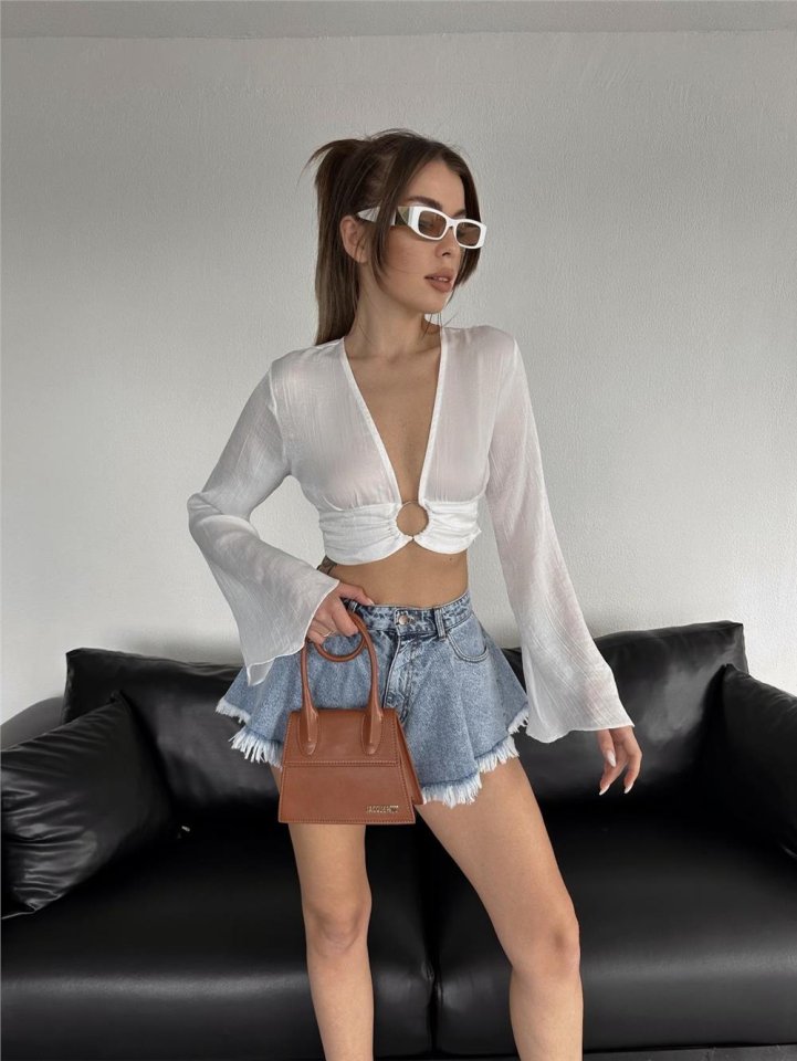 Deluxerie Blouse MF-Kellbie
