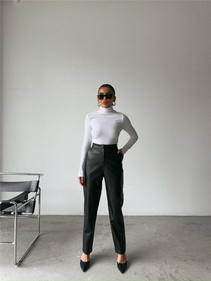Deluxerie Trousers MF-Leatrice