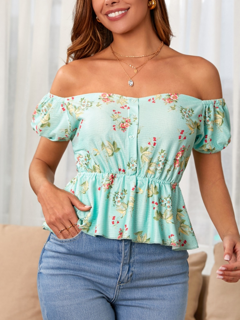 Deluxerie Blouse MF-Keelin