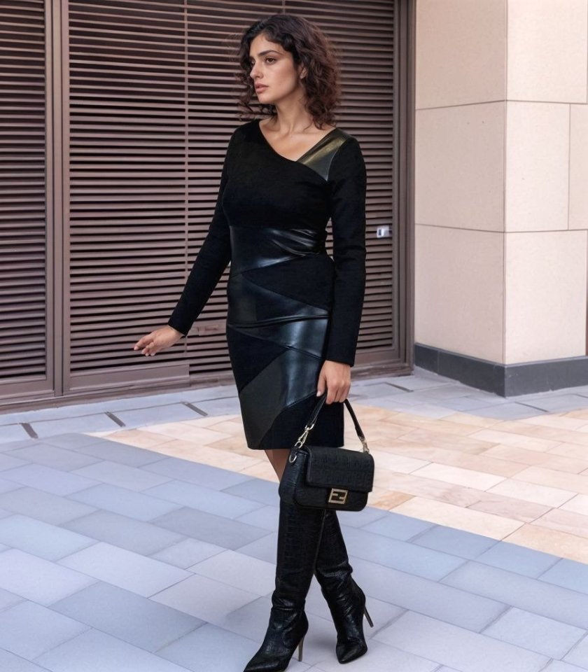 Deluxerie Dress MF-Gloree