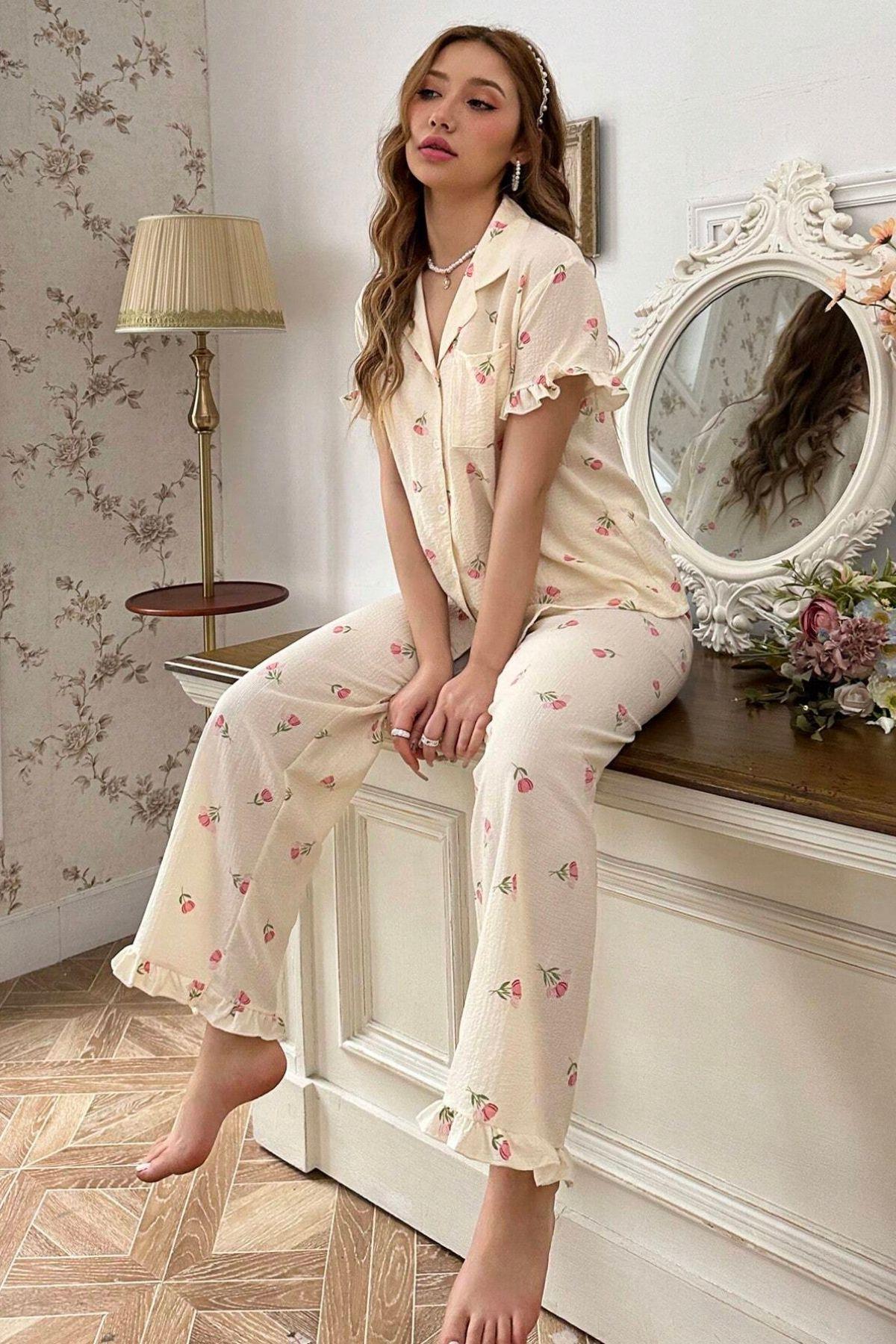 Deluxerie Pajama Set Anecia