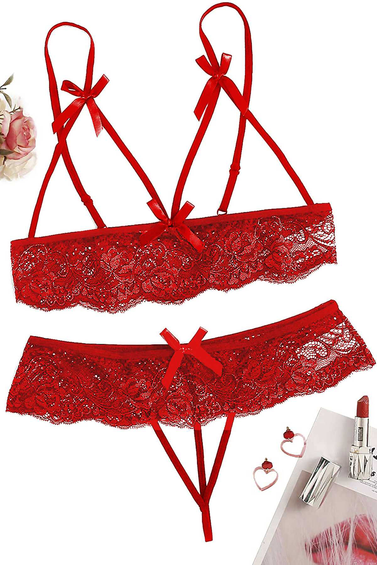 Deluxerie Sexy Bra Set Berty