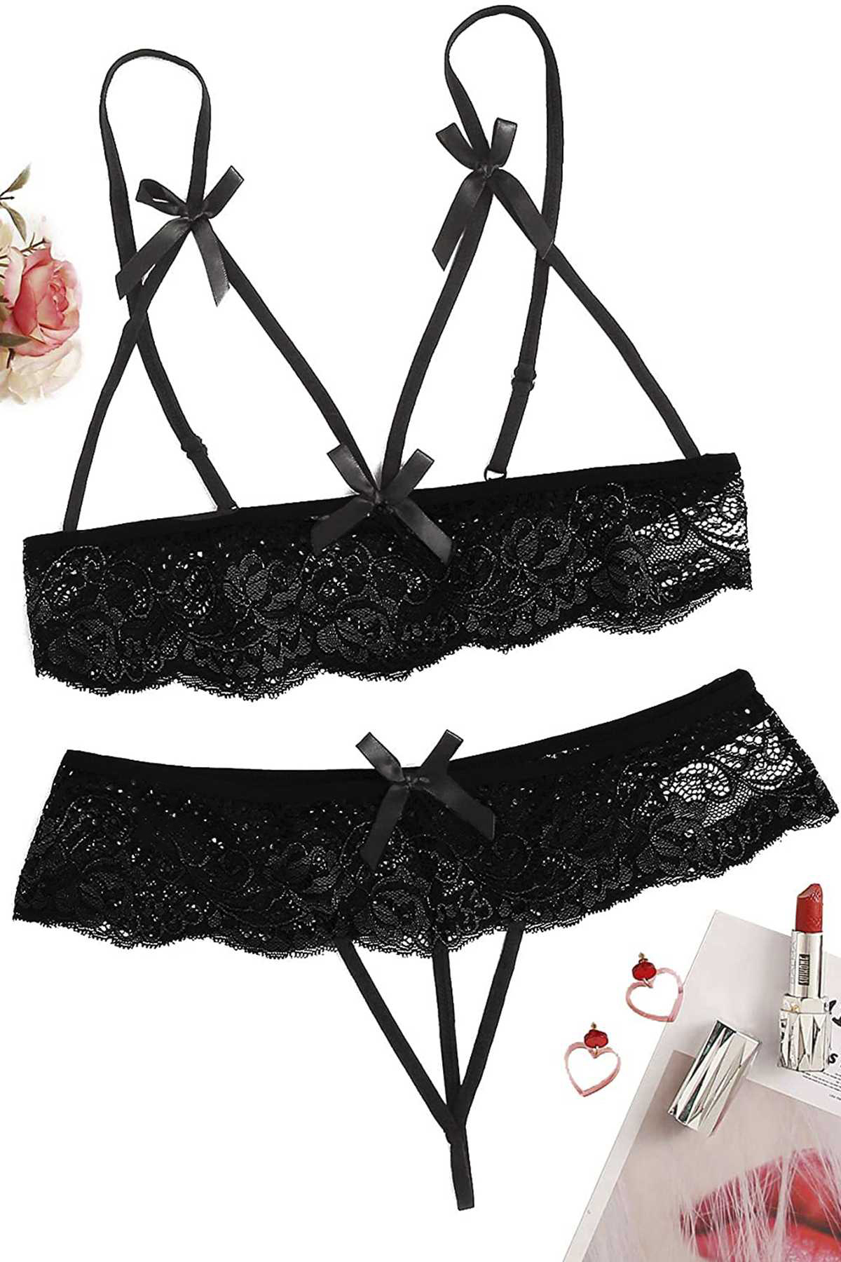 Deluxerie Sexy Bra Set Bionda