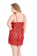 Deluxerie Plus Size Babydoll Set Paulina