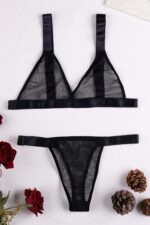 Deluxerie Sexy Bra Set Iridiana