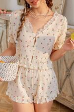 Deluxerie Shorts Set Afrodille