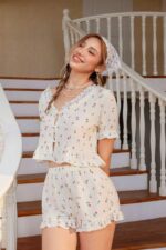 Deluxerie Shorts Set Afrodille