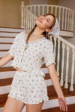 Deluxerie Shorts Set Afrodille